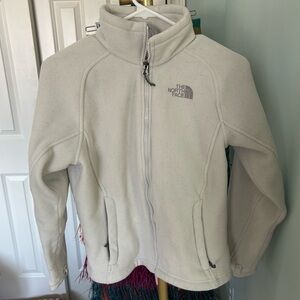 The North Face White Fleece Jacket